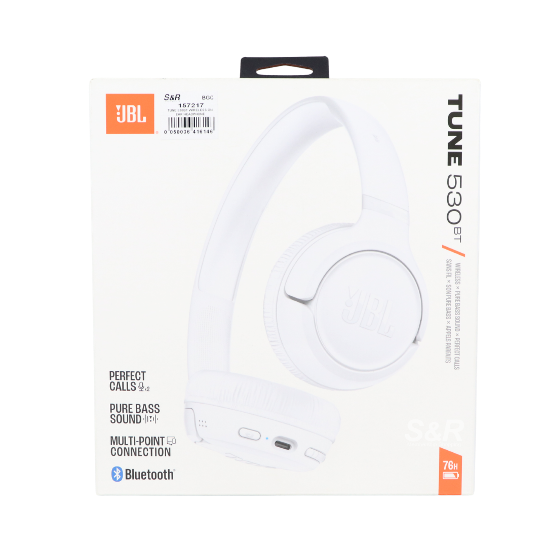 JBL Tune 530 Bluetooth Wireless On Ear Headphone